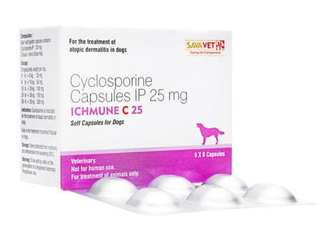 아토가드 사이클로스포린 Ichmune C 25mg 60정