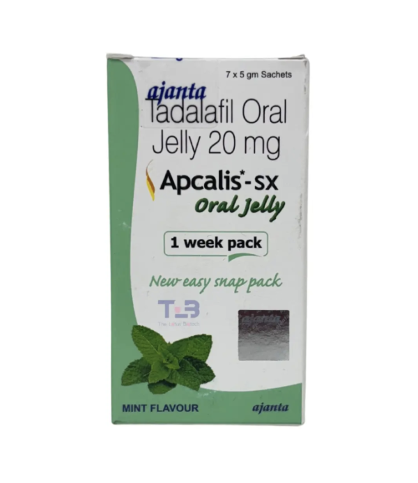 타다라필 아프칼리스 민트맛 Apcalis oral Jelly 20mg SX 오랄 젤리 42팩